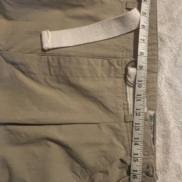 Sundays Tan and White Cargo Shorts - Picture 6 of 10